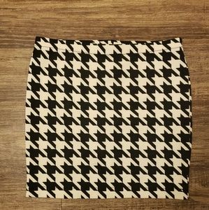 Candies Houndstooth Skirt